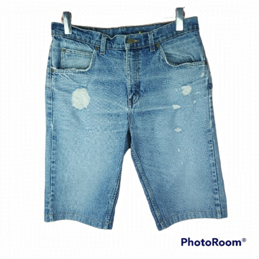 LOIS distress vintage bermuda shorts men's size 34 Made in Canada